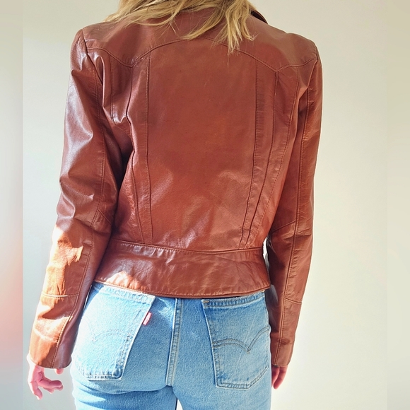 🇨🇦 Vintage Neto Leather Jacket (late 70's/80's) - Picture 5 of 8